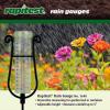 imageLuster Leaf 1640 Rainfall GaugeBlackPlastic Rain Gauge w Stake