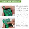 imageRapitest Soil Test Kit for Gardens Vegetables Flowers and Lawns USA designed and assembled soil tester completely quickly and accurately measuresanalyzes soil pH acidity and garden nutrientsDigital Soil Test Kit