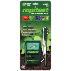 imageLuster Leaf Products Luster Leaf 1830 Rapitest Moisture and Light Combo MeterMoistureLight Meter w Cord