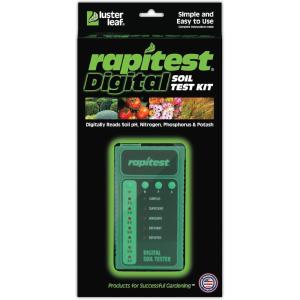 imageRapitest Soil Test Kit for Gardens Vegetables Flowers and Lawns USA designed and assembled soil tester completely quickly and accurately measuresanalyzes soil pH acidity and garden nutrientsDigital Soil Test Kit