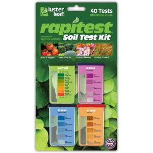 imageRapitest Soil Test Kit for Gardens Vegetables Flowers and Lawns USA designed and assembled soil tester completely quickly and accurately measuresanalyzes soil pH acidity and garden nutrients