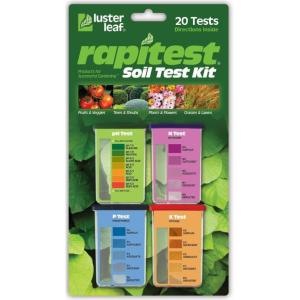 imageRapitest Soil Test Kit for Gardens Vegetables Flowers and Lawns USA designed and assembled soil tester completely quickly and accurately measuresanalyzes soil pH acidity and garden nutrientsSoil Test Kit
