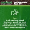 image:imageRapitest Soil Microbial Test Kit Improve Soil Health and Activity for use Along with Soil ConditionersActivatorsNutrients Designed Engineered and Assembled in the USA